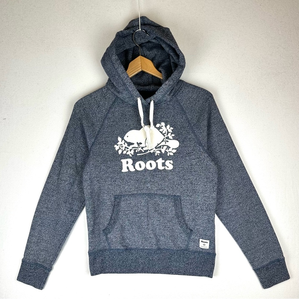 Roots Hooded Pullover Logo‎ Sweatshirt